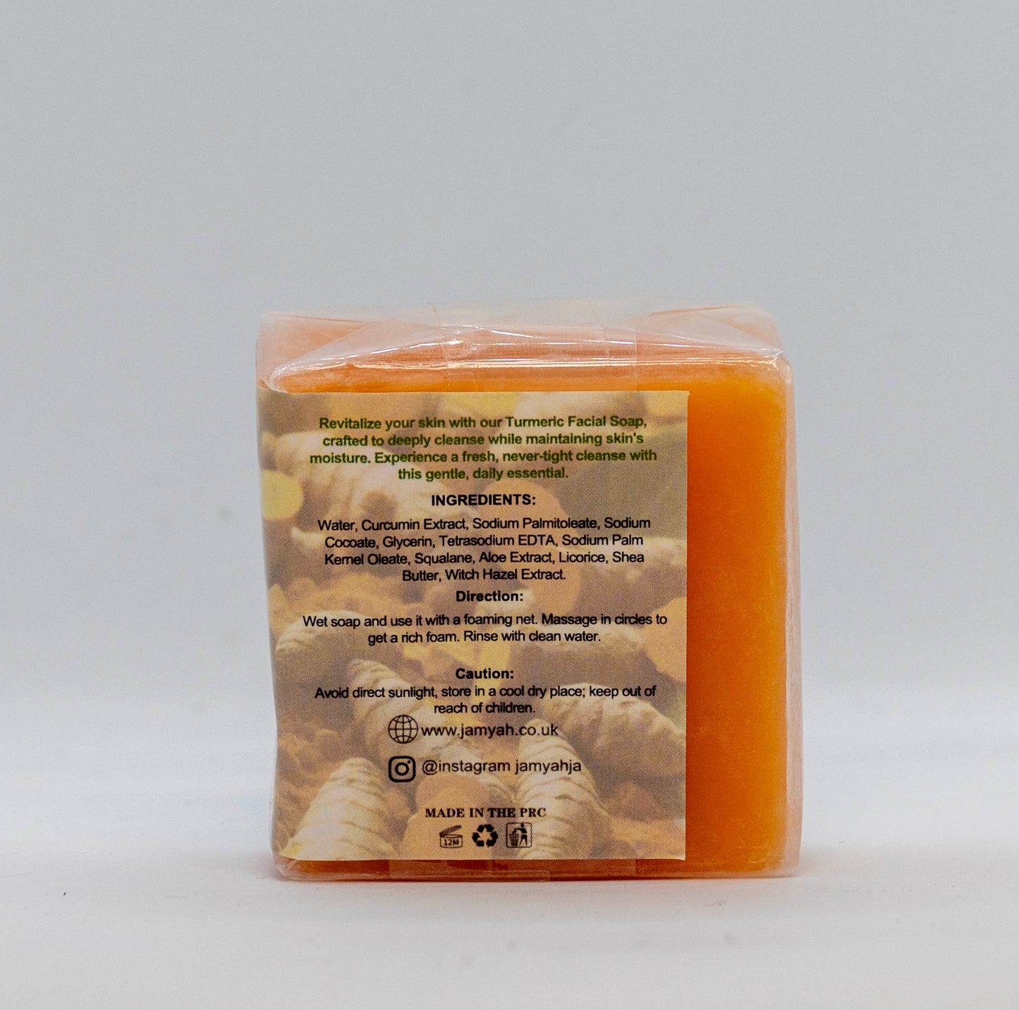 Jamyah Natural Turmeric Soap