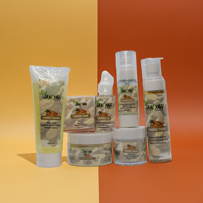 7 piece Turmeric Skincare Bundle