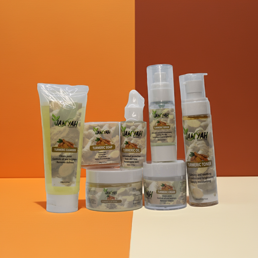 7 piece Turmeric Skincare Bundle