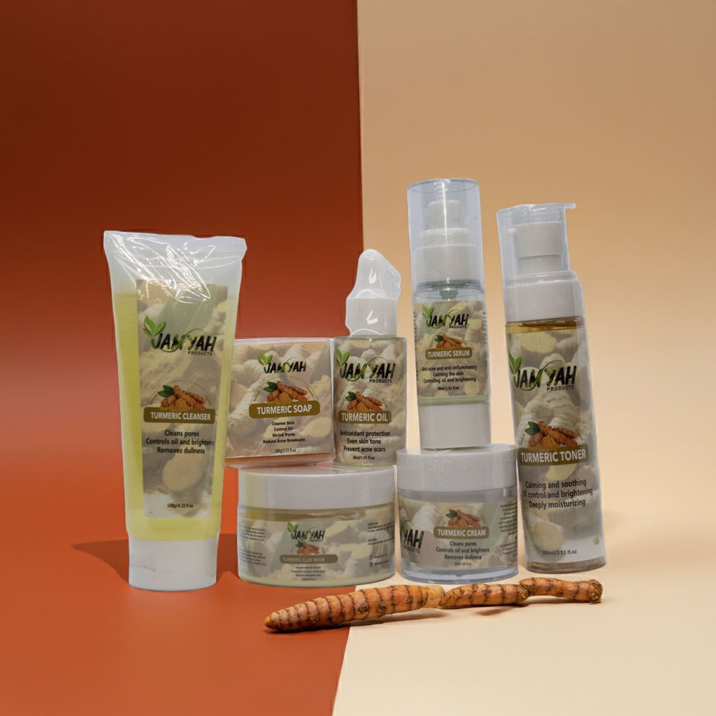 7 piece Turmeric Skincare Bundle