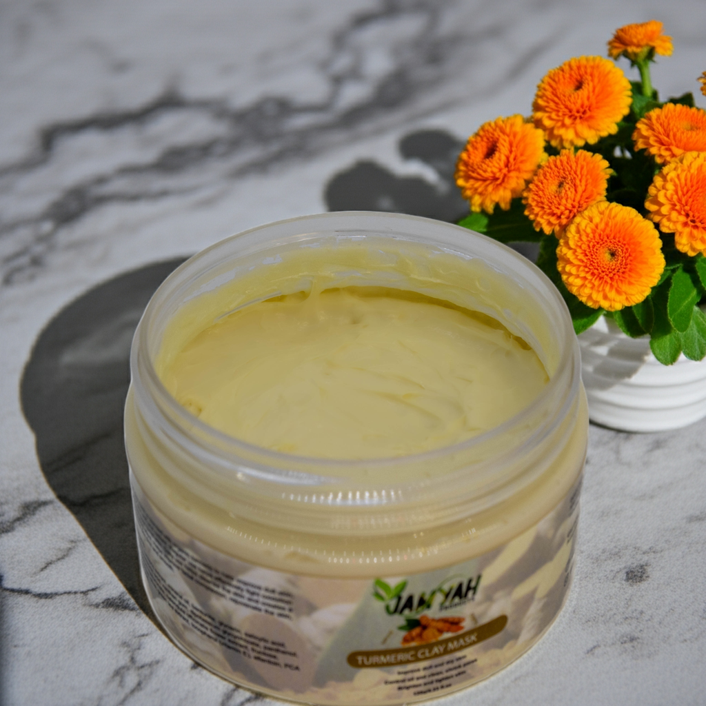 Jamyah Natural Turmeric Clay Mask