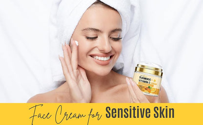 Transform Your Skin: 3-in-1 Turmeric Antioxidant Repair Cream