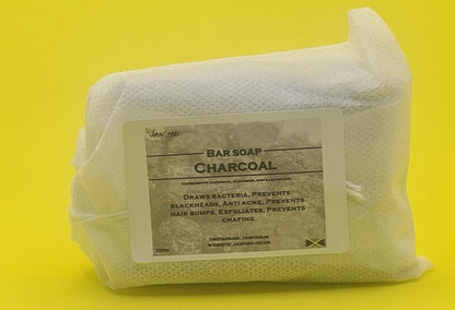 Charcoal soap bar