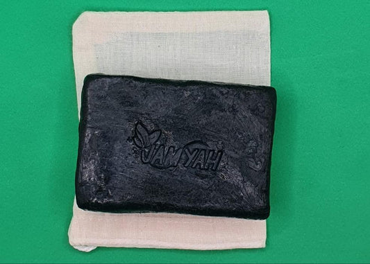 Charcoal soap bar